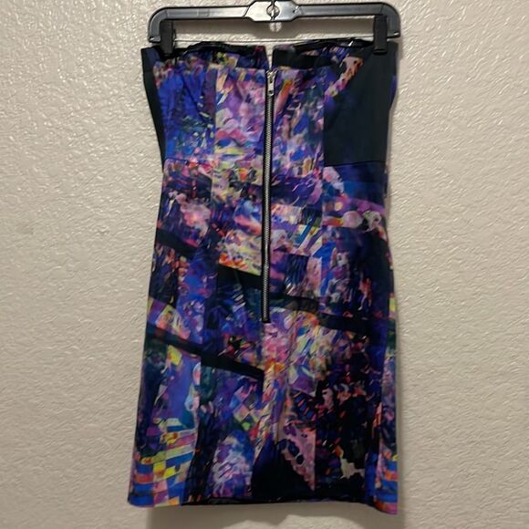 Bardot Tainted Love Strapless Mini Dress Size 6 - Picture 6 of 12